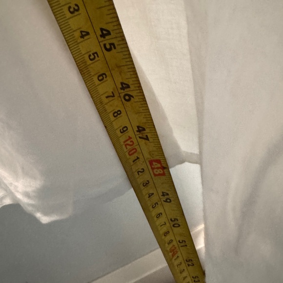 White Women's Cotton Lace Maxi Dress - Picture 9 of 10